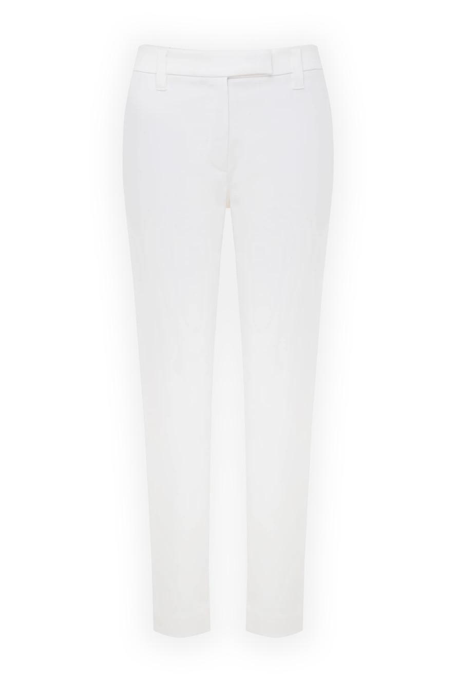 Brunello Cucinelli белдігі бар ақ мақта шалбар
178276 - фото 1