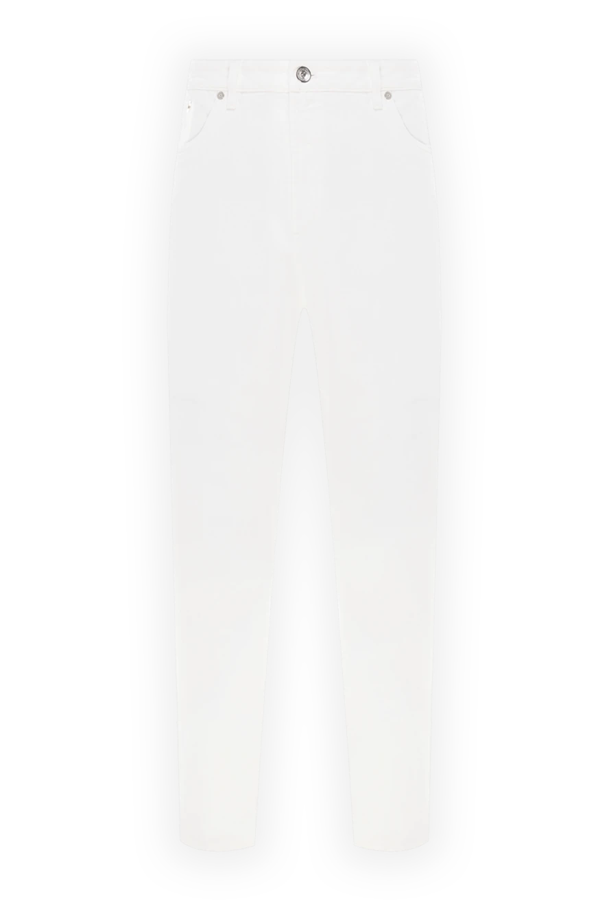 Brunello Cucinelli ерлерге арналған ақ мақта джинсы 178292 - фото 1