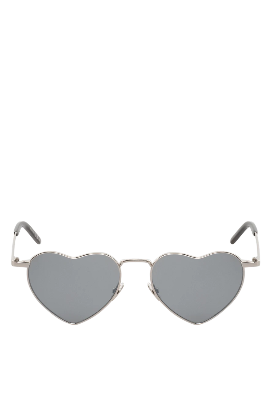 Saint Laurent woman metal sunglasses, gray купить с ценами и фото 178394 - photo 1