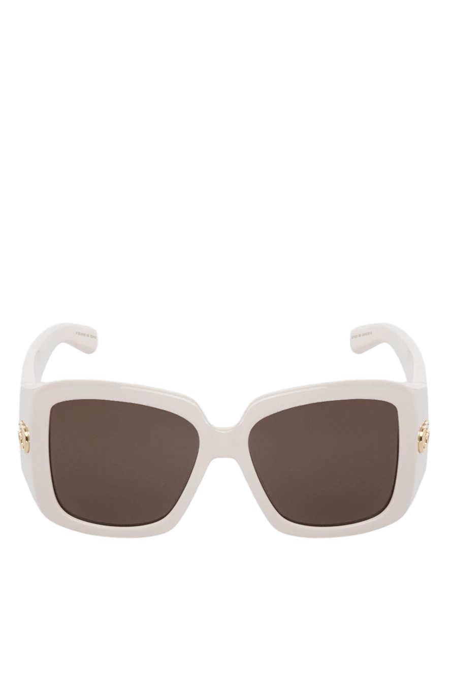 Gucci woman women's white plastic sunglasses купить с ценами и фото 178396 - photo 1