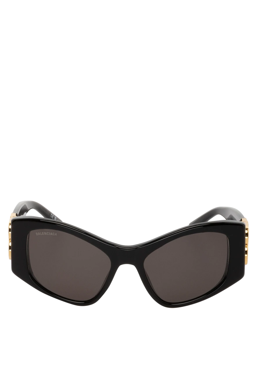 Balenciaga woman black plastic sunglasses купить с ценами и фото 178398 - photo 1