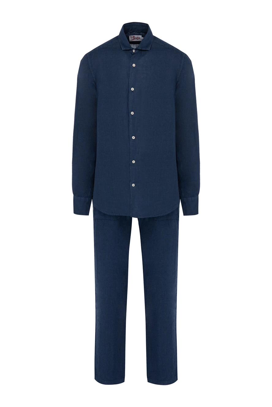 MC2 Saint Barth man men's blue walking suit made of linen купить с ценами и фото 178417 - photo 1