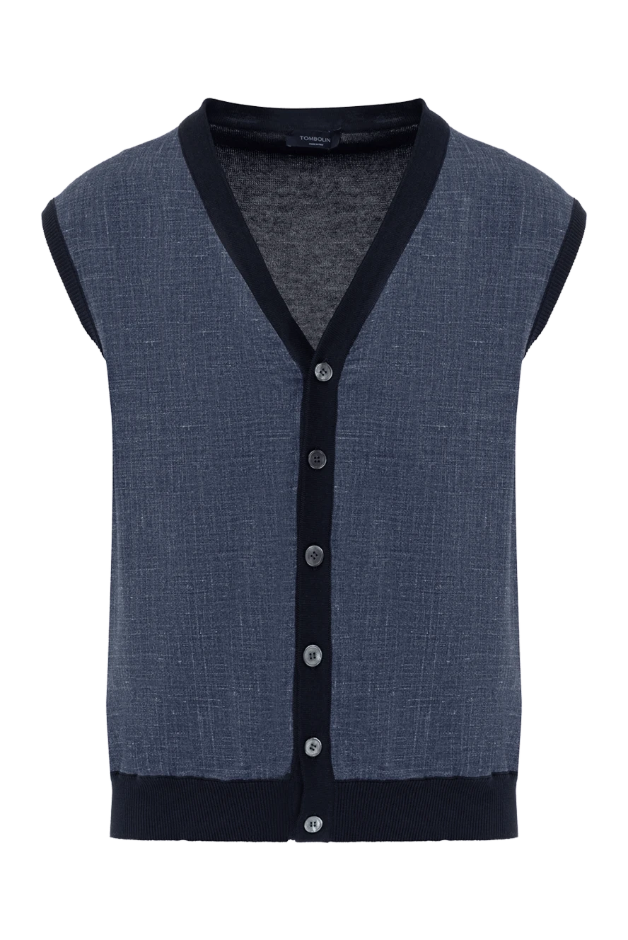 Tombolini man jersey waistcoat купить с ценами и фото 178524 - photo 1