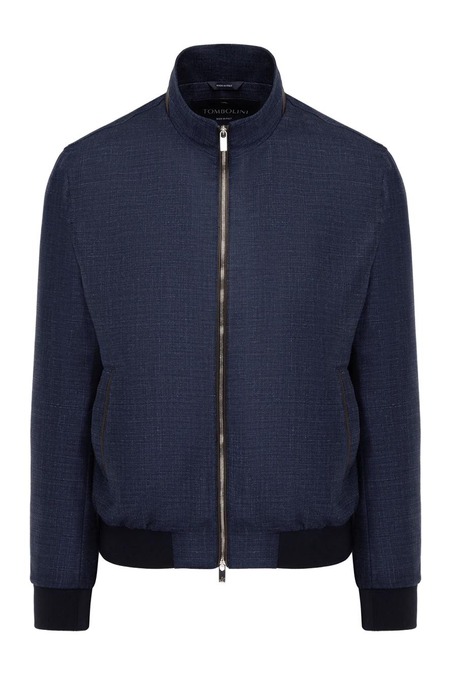 Tombolini man men's blue jacket купить с ценами и фото 178531 - photo 1