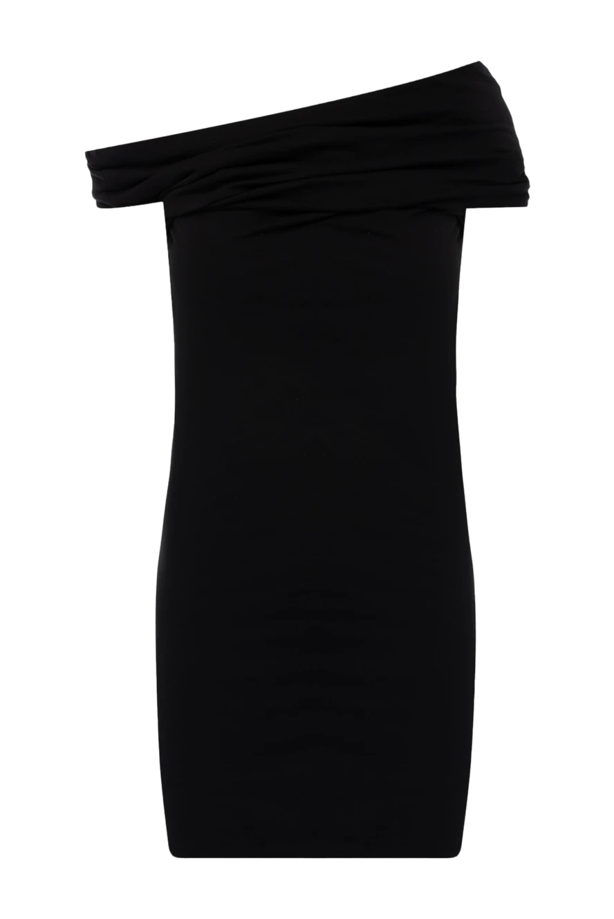 MSGM woman women's black cotton dress купить с ценами и фото 178561 - photo 1