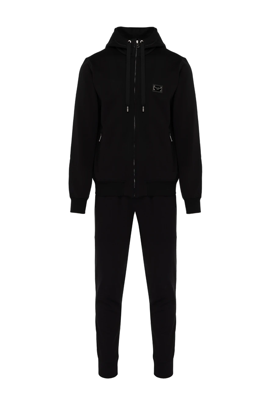 Dolce & Gabbana man men's black walking suit made of cotton купить с ценами и фото 178574 - photo 1