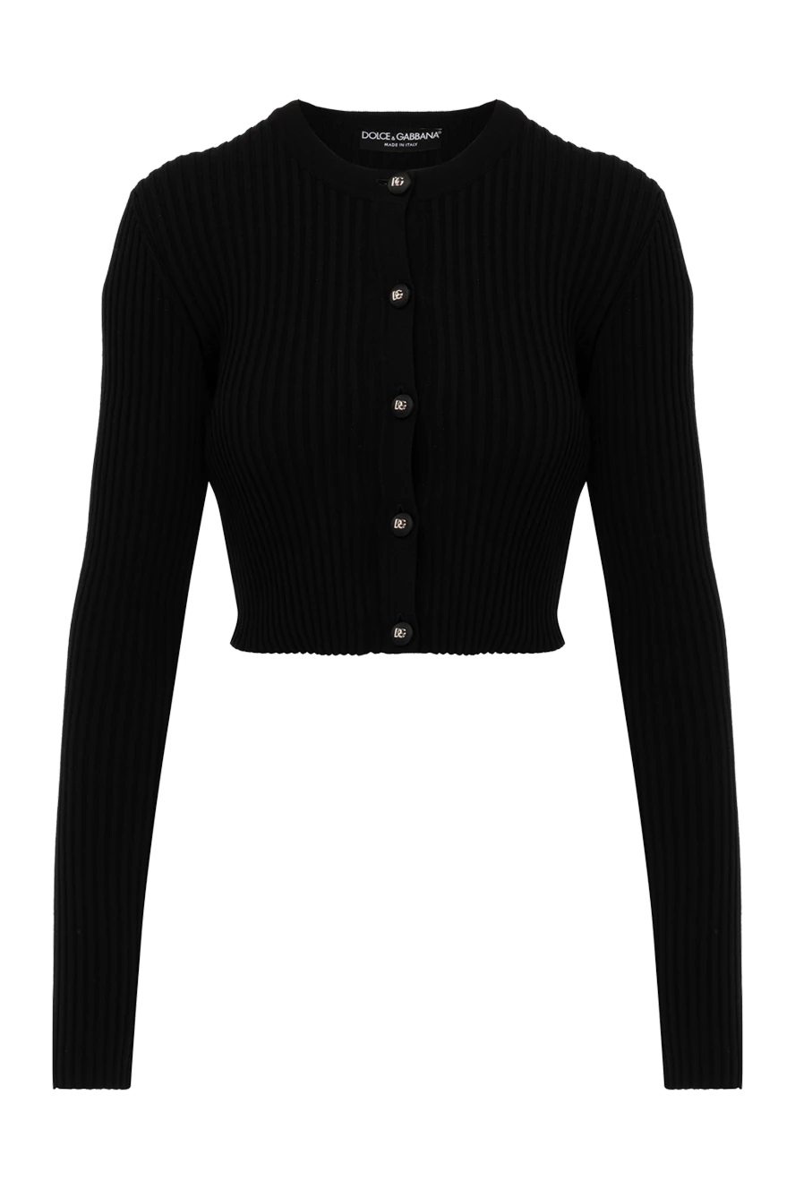 Dolce & Gabbana woman cardigan black for women купить с ценами и фото 178586 - photo 1