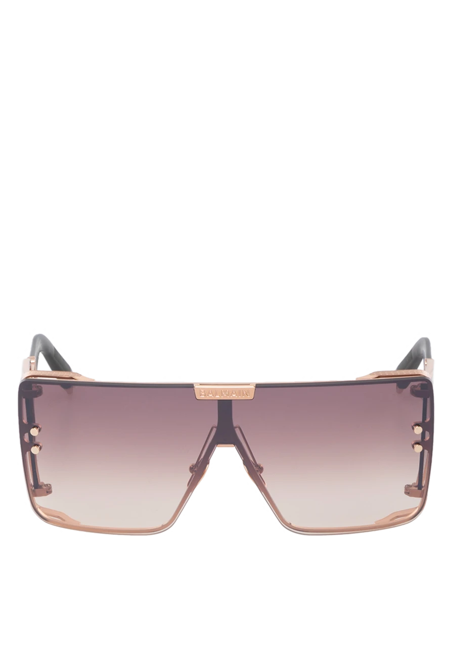 Balmain man pink men's sunglasses made of metal купить с ценами и фото 178628 - photo 1