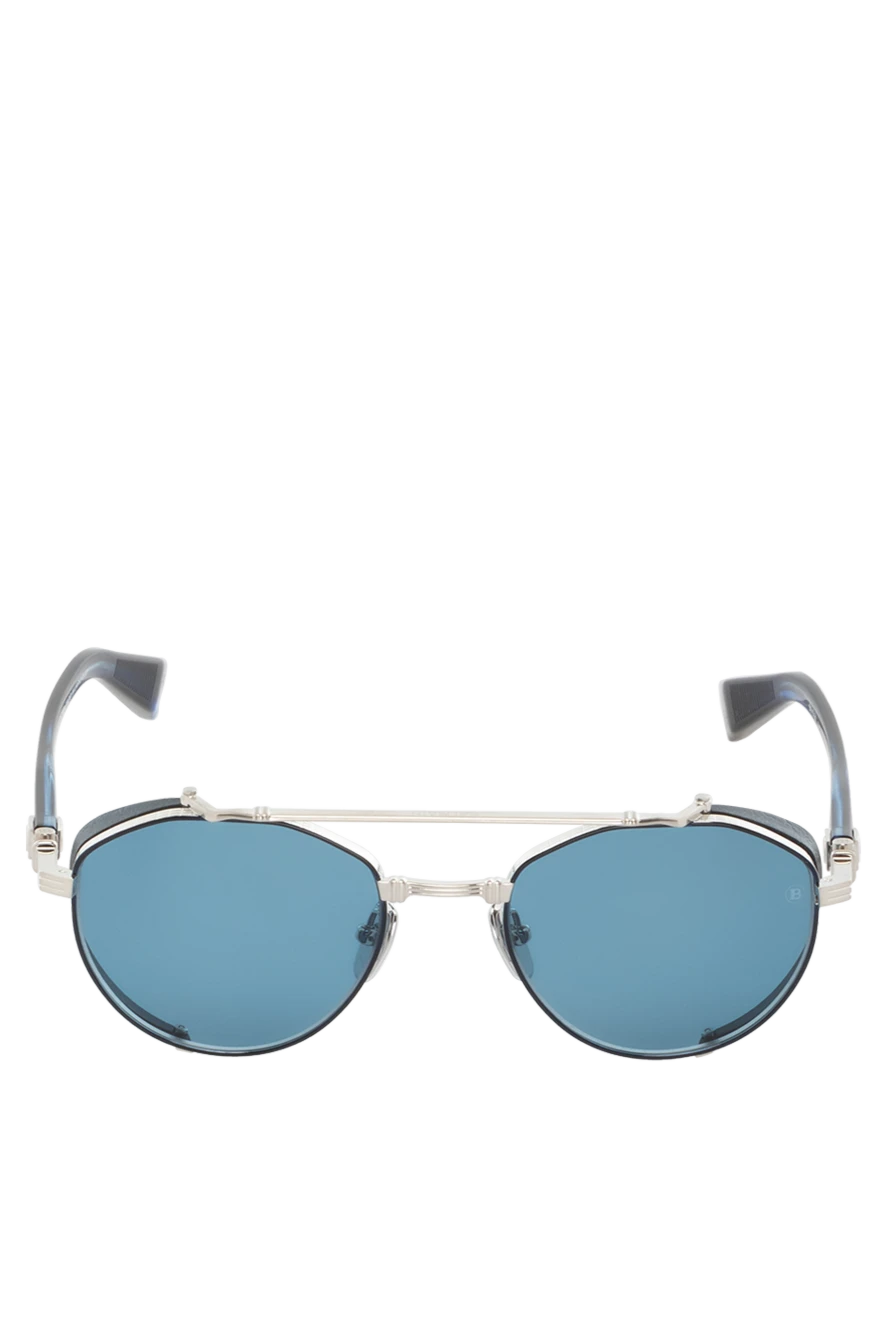 Balmain woman women's sunglasses blue made of metal and plastic купить с ценами и фото 178630 - photo 1