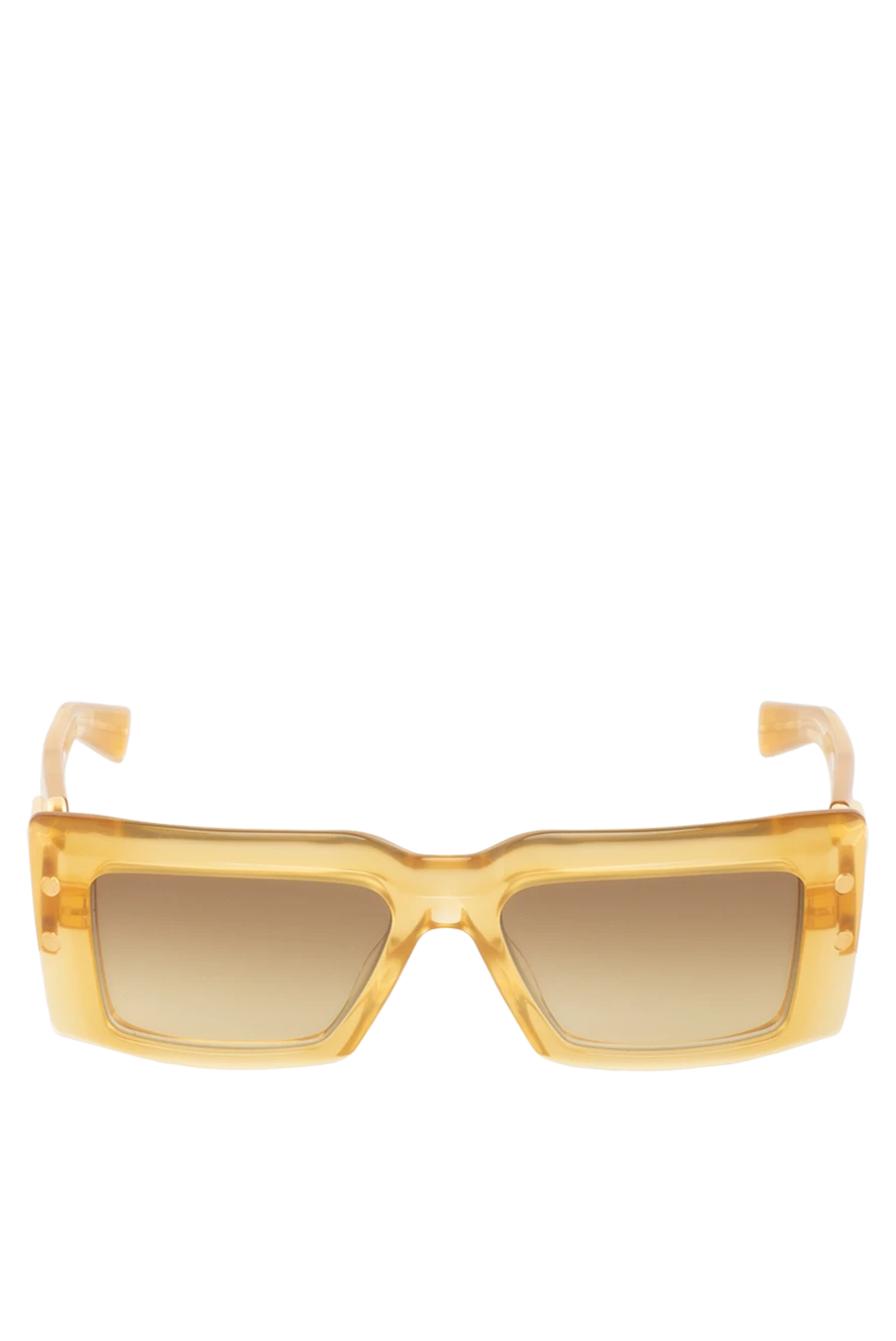 Balmain woman women's yellow plastic sunglasses купить с ценами и фото 178638 - photo 1