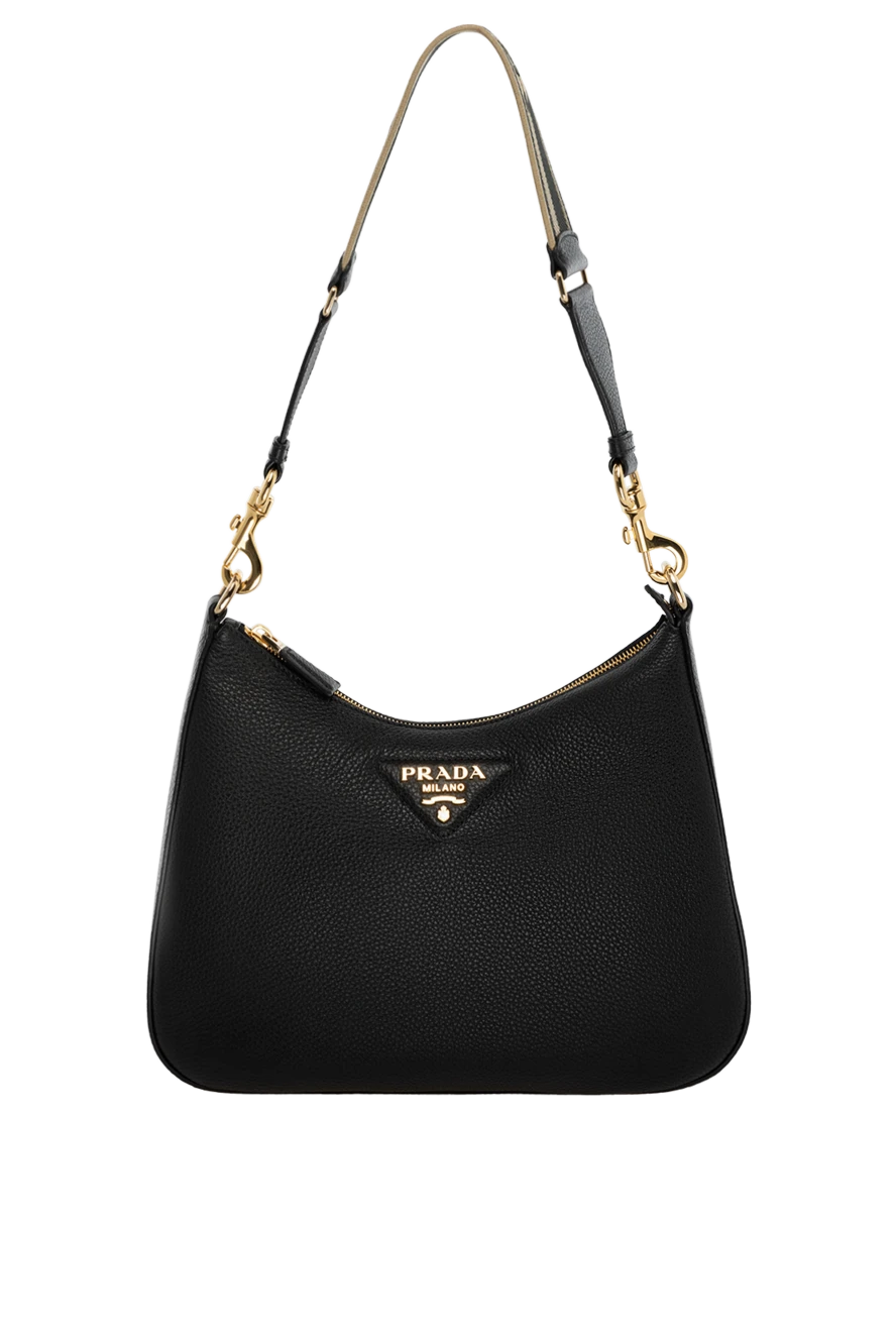 Prada woman black women's genuine leather bag купить с ценами и фото 178670 - photo 1