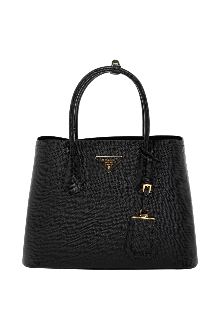 Prada woman black women's genuine leather bag купить с ценами и фото 178681 - photo 1