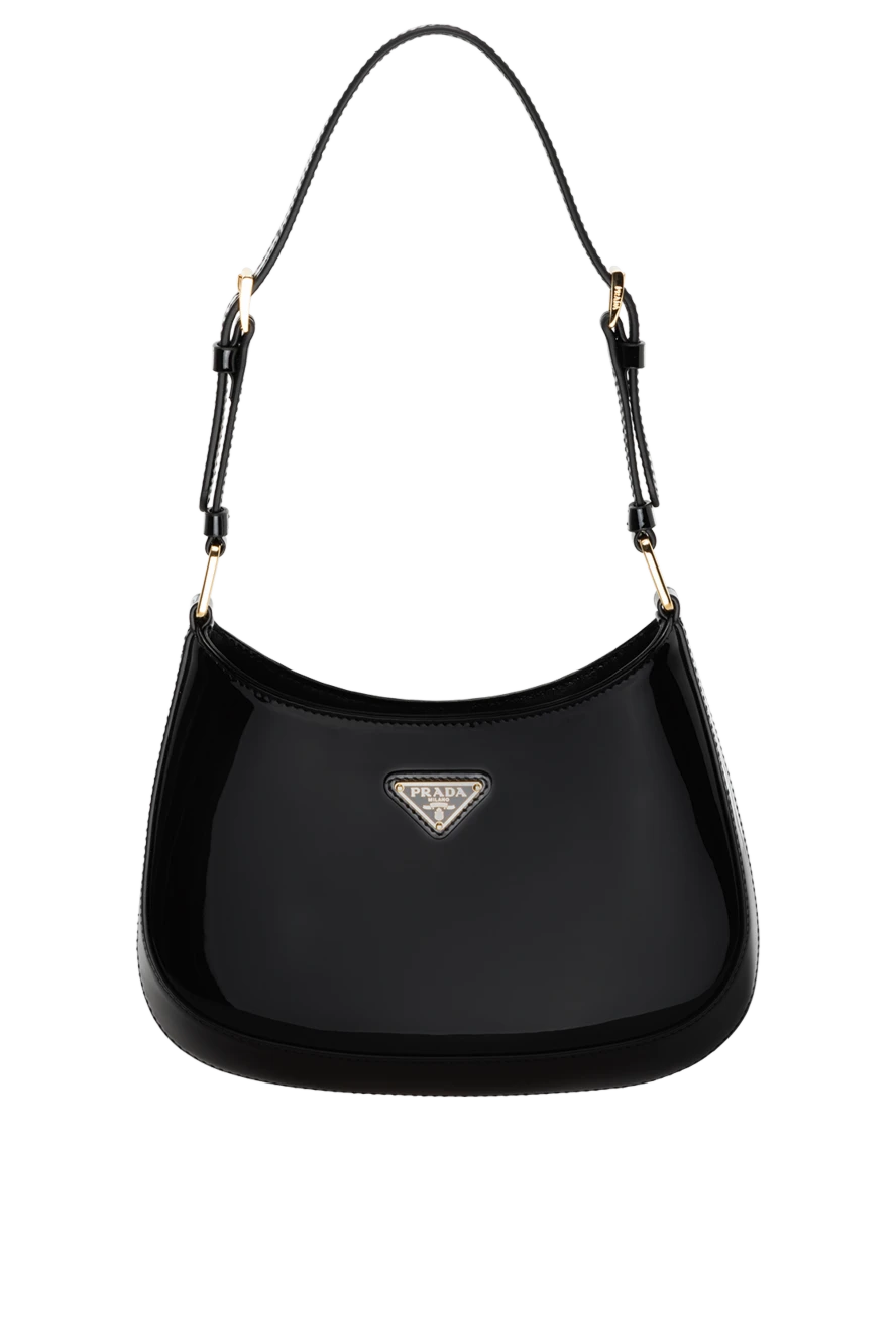 Prada woman black women's genuine leather bag купить с ценами и фото 178694 - photo 1