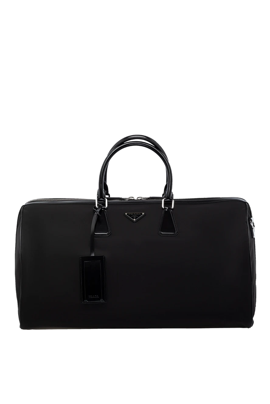 Prada man men's black travel bag made of polyamide купить с ценами и фото 178702 - photo 1