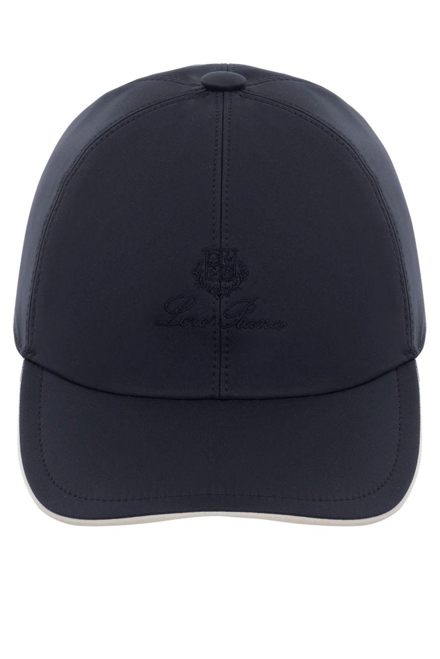 Loro Piana man men's polyester cap blue купить с ценами и фото 178716 - photo 1