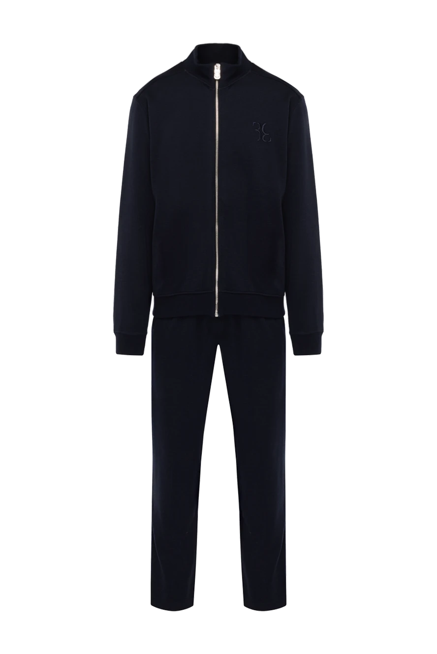 Billionaire man men's blue walking suit made of cashmere and silk купить с ценами и фото 178790 - photo 1