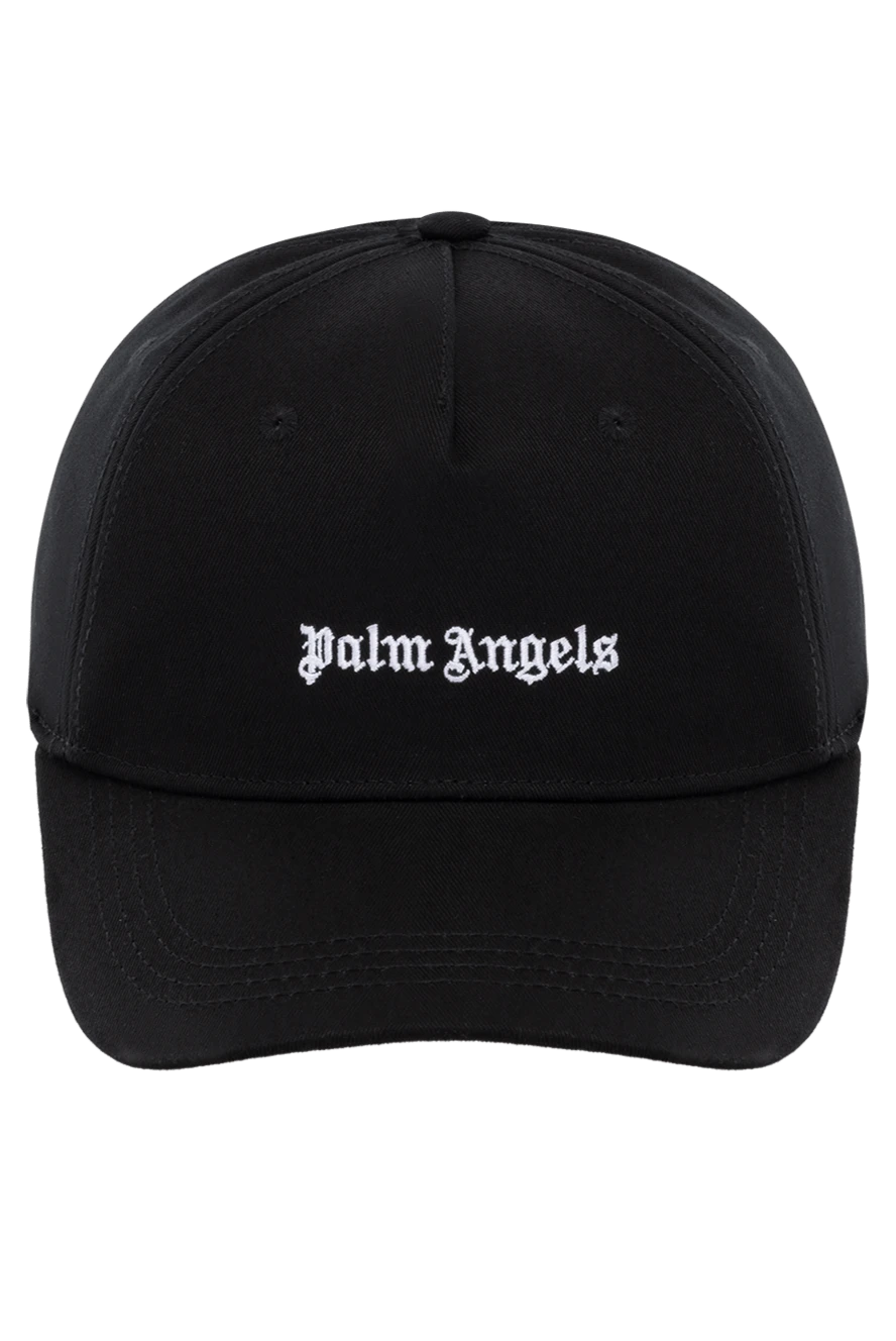 Palm Angels man men's black cotton cap купить с ценами и фото 178827 - photo 1