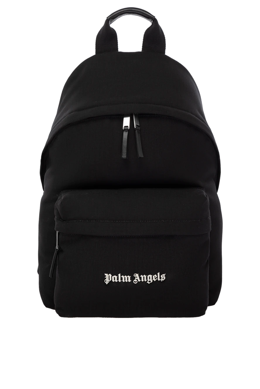 Palm Angels man black nylon backpack for men купить с ценами и фото 178829 - photo 1