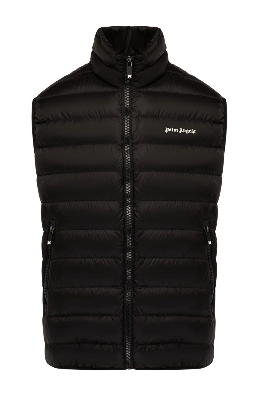 Palm Angels man black men's vest made of polyamide купить с ценами и фото 178840 - photo 1