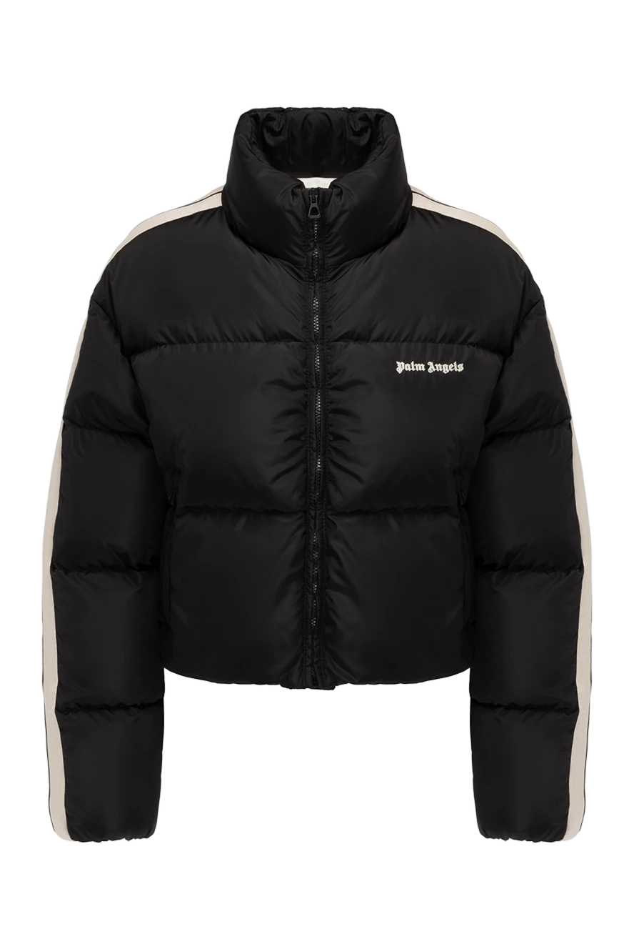 Palm Angels woman women's black polyamide down jacket купить с ценами и фото 178841 - photo 1