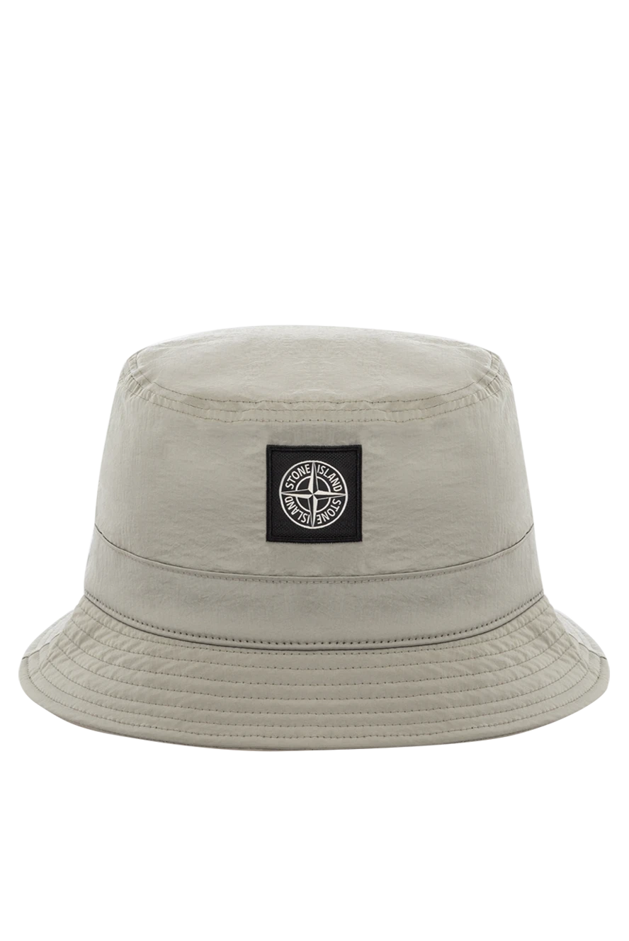 Stone Island man men's gray nylon bucket hat купить с ценами и фото 178866 - photo 1