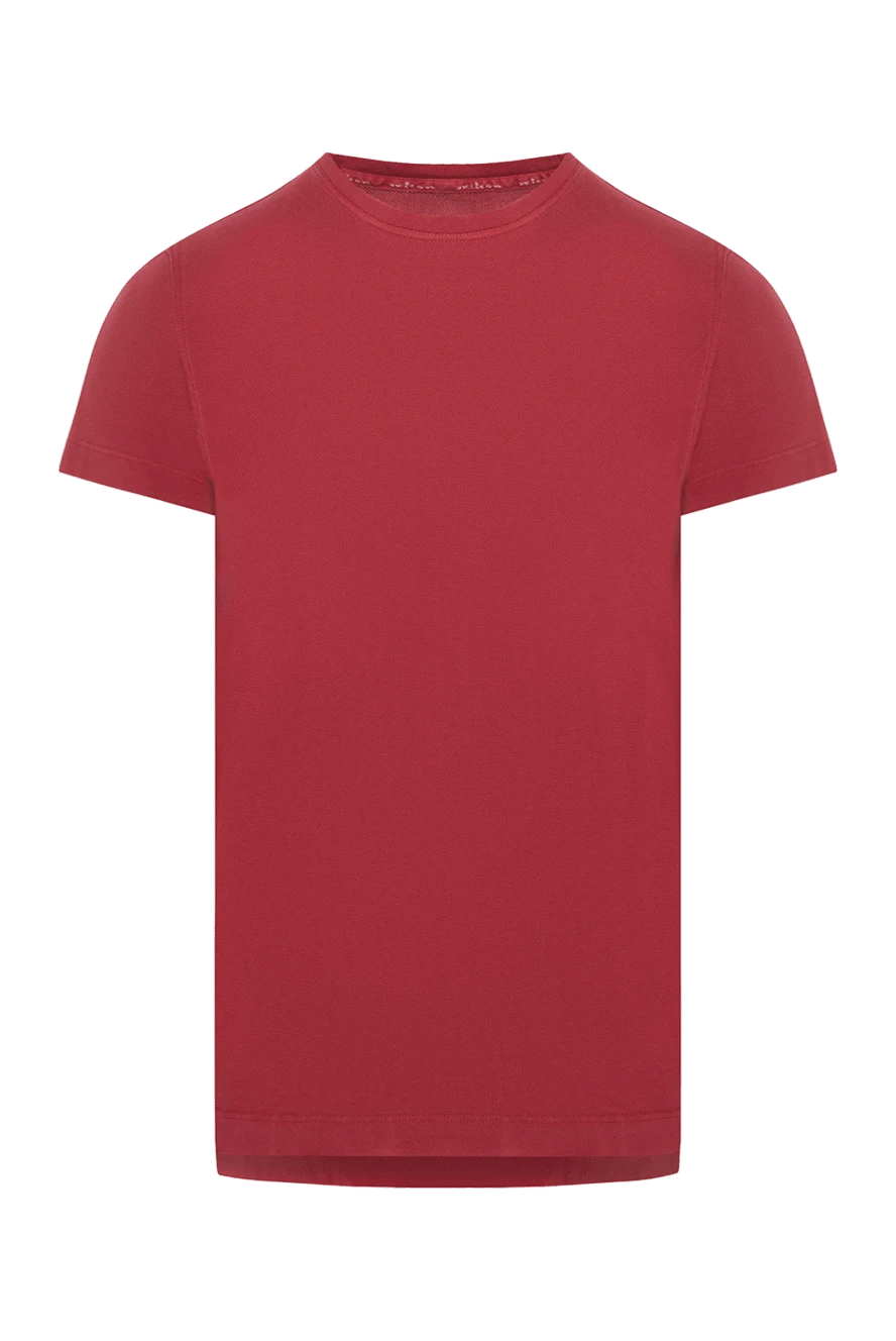 Kiton red cotton t-shirt for men 178903 - photo 1