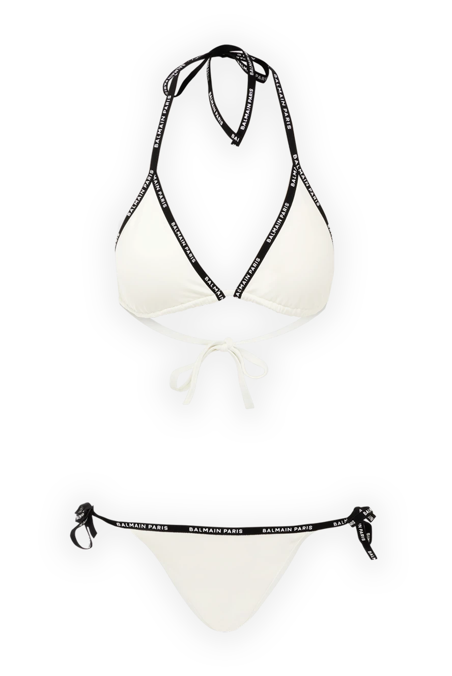 Balmain woman white women's two-piece swimsuit made of polyamide and elastane купить с ценами и фото 179007 - photo 1