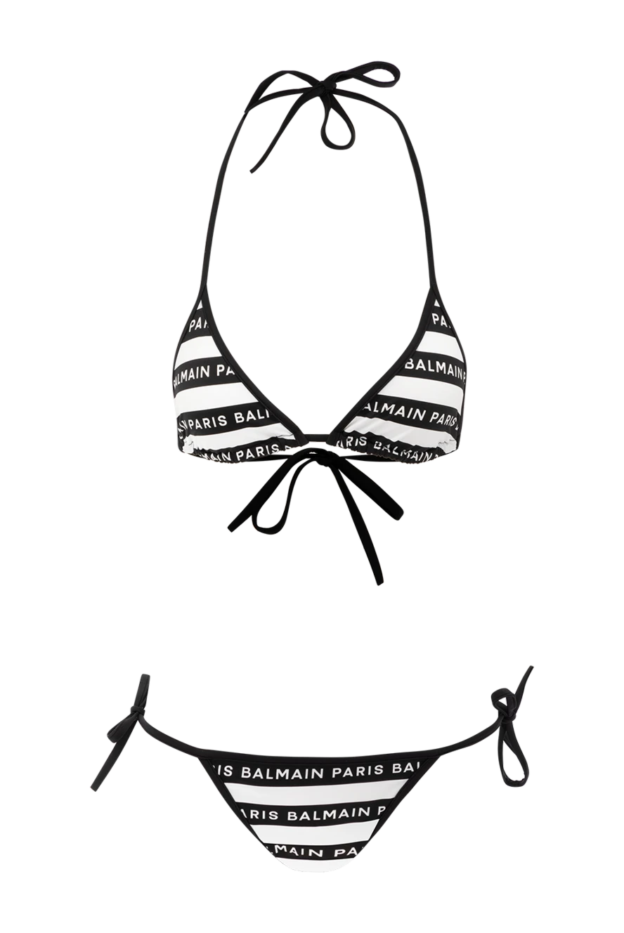 Balmain woman white women's two-piece swimsuit made of polyamide and elastane купить с ценами и фото 179008 - photo 1