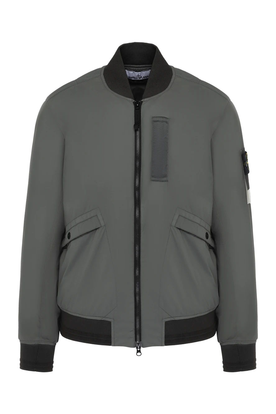 Stone Island man green men's jacket made of polyamide купить с ценами и фото 179058 - photo 1