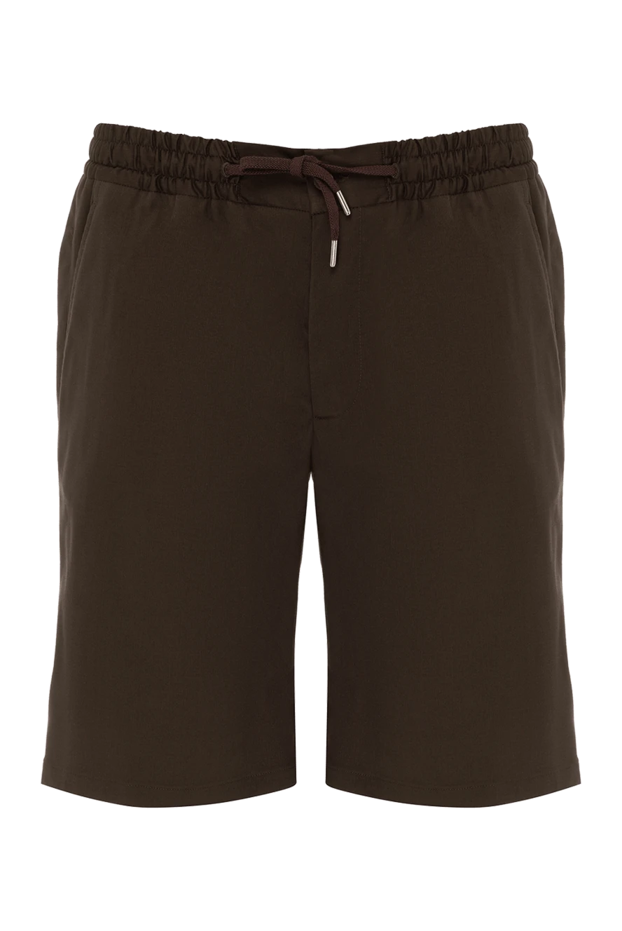 Cesare di Napoli man men's brown shorts купить с ценами и фото 179083 - photo 1