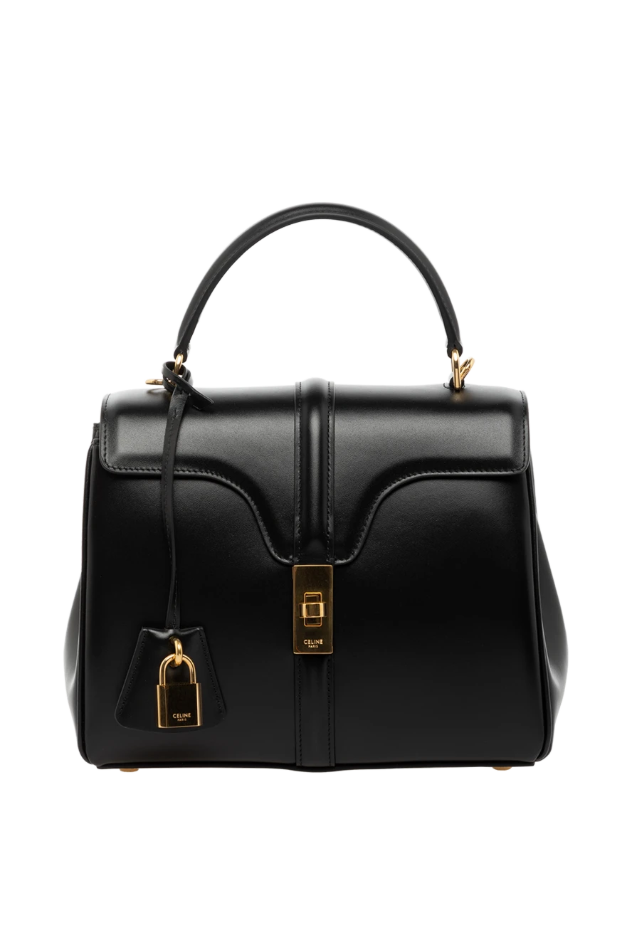 Celine woman women's bag made of black calfskin купить с ценами и фото 179155 - photo 1