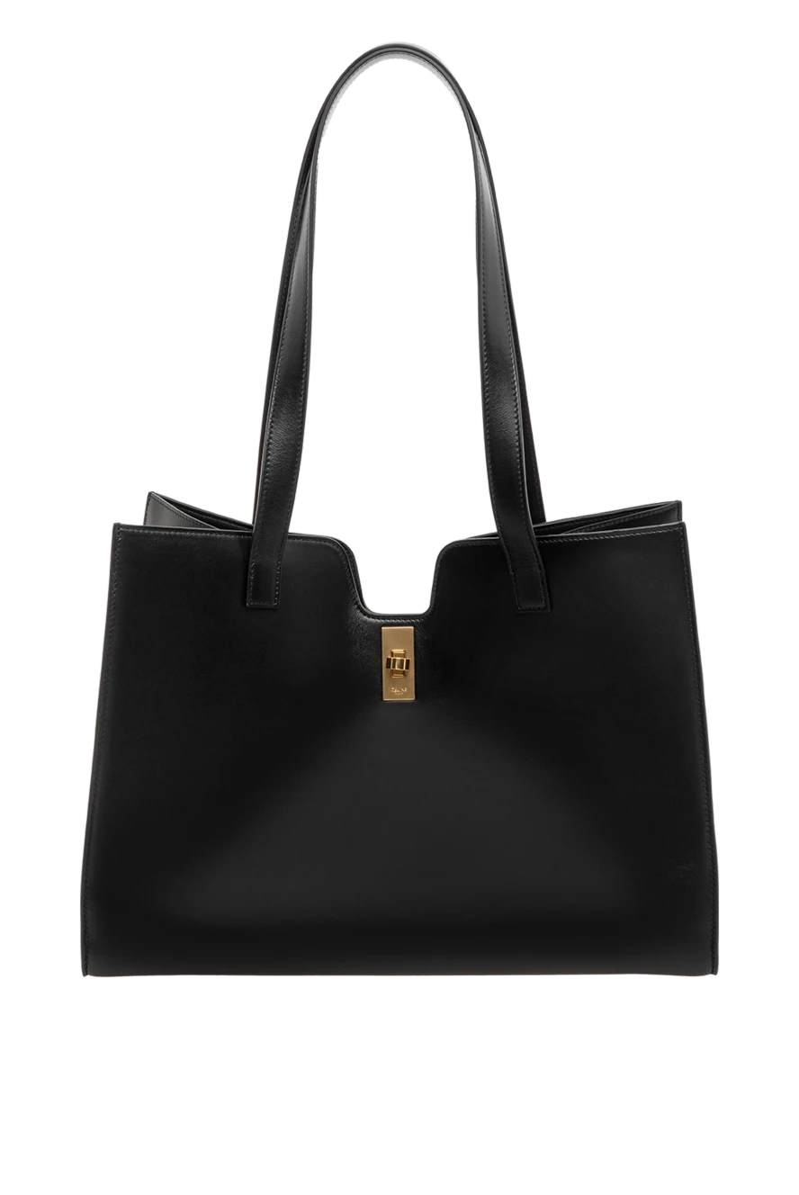 Celine woman women's bag, black, made of genuine leather купить с ценами и фото 179161 - photo 1