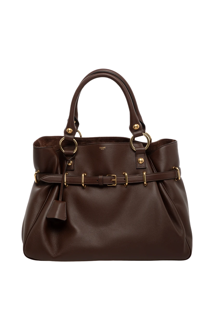 Celine woman women's bag, brown, calfskin купить с ценами и фото 179163 - photo 1