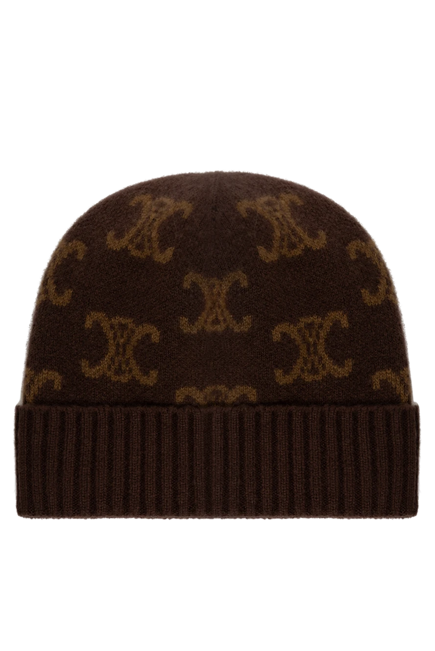 Celine woman women's brown hat купить с ценами и фото 179181 - photo 1