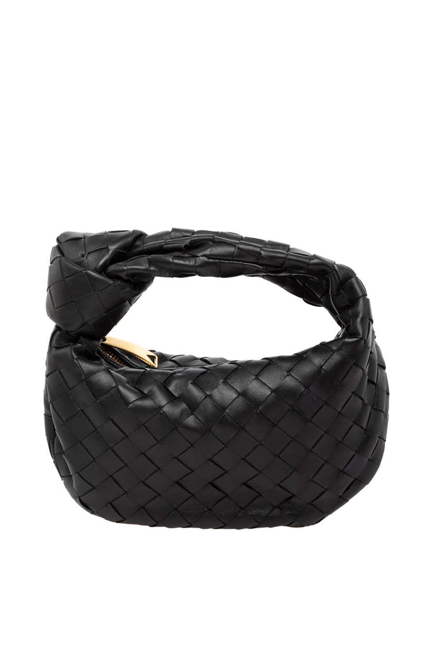 Bottega Veneta woman women's bag made of black lambskin купить с ценами и фото 179221 - photo 1