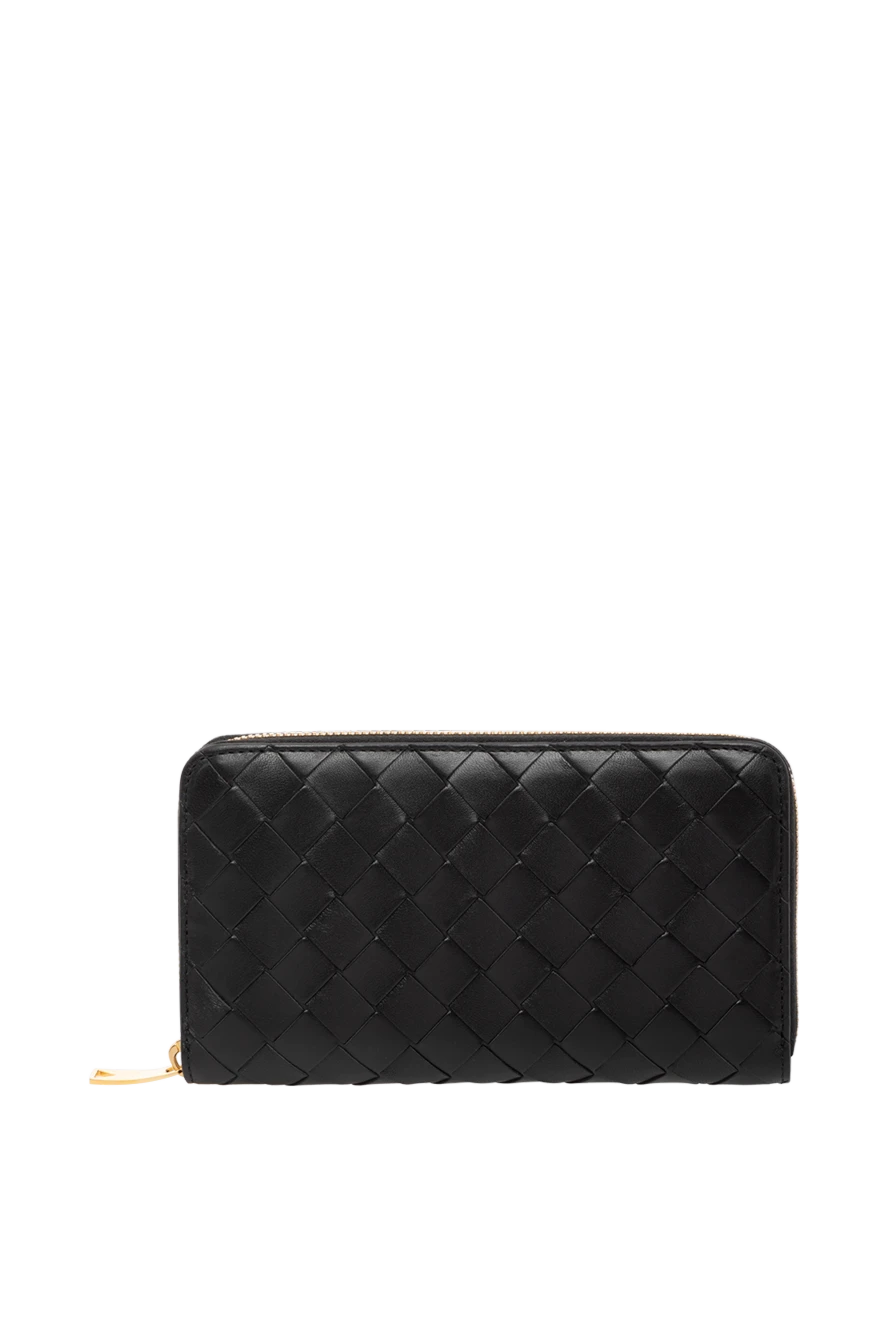 Bottega Veneta woman women's black purse made of genuine leather купить с ценами и фото 179222 - photo 1