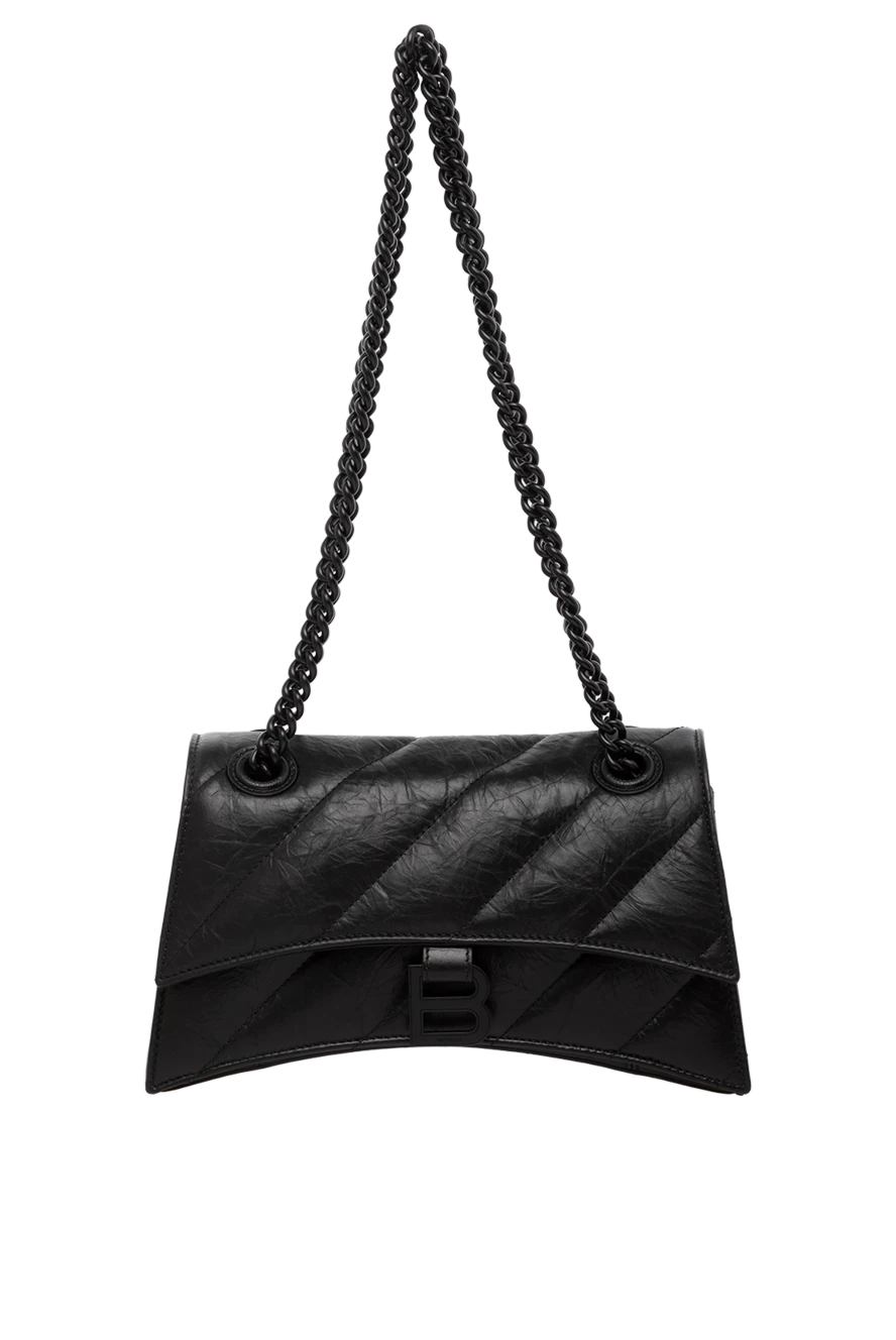 Balenciaga woman women's bag, black, made of genuine leather купить с ценами и фото 179235 - photo 1