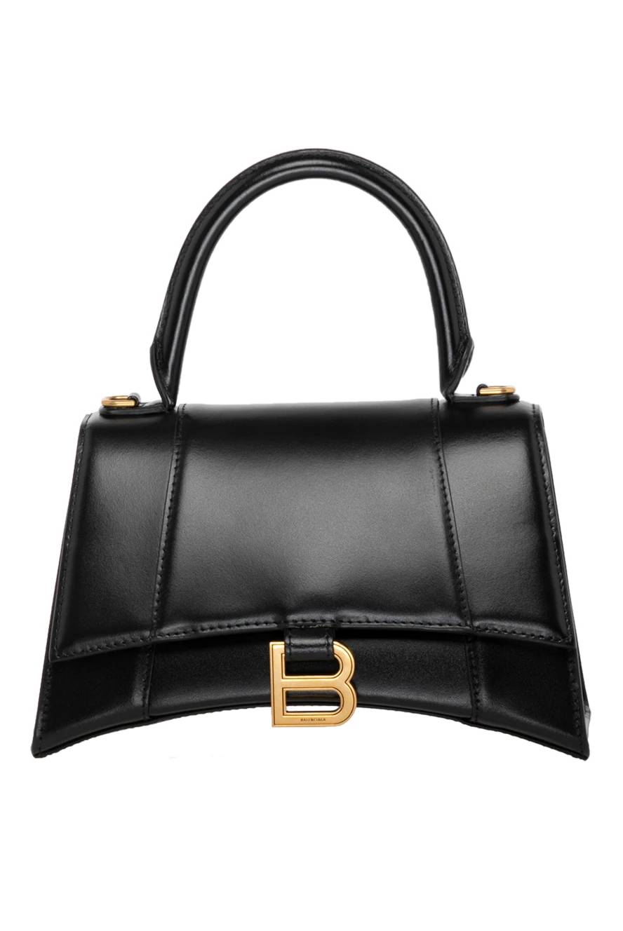 Balenciaga woman women's bag, black, made of genuine leather купить с ценами и фото 179239 - photo 1