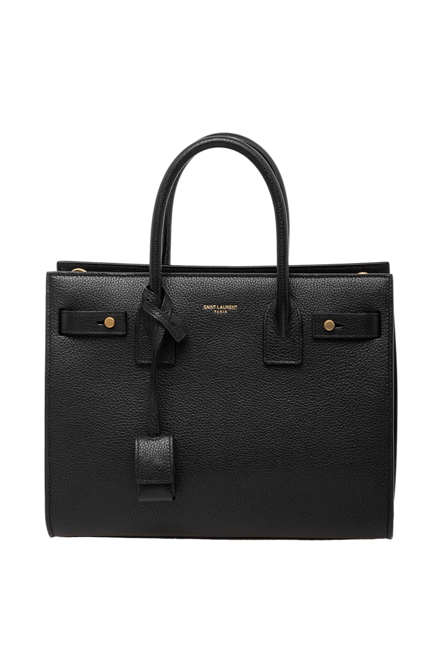 Saint Laurent woman women's bag, black, made of genuine leather купить с ценами и фото 179243 - photo 1