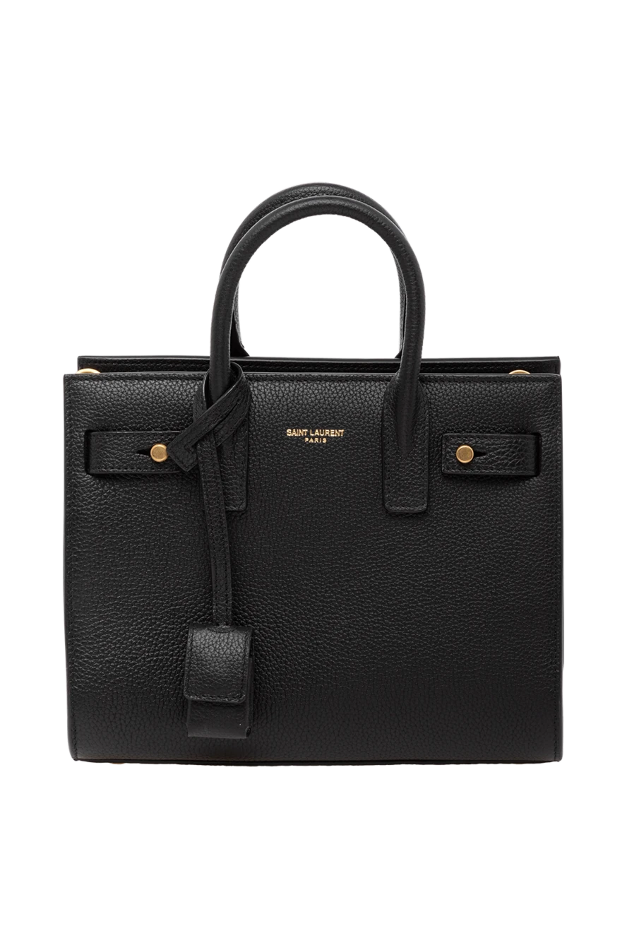 Saint Laurent woman women's bag, black, made of genuine leather купить с ценами и фото 179247 - photo 1