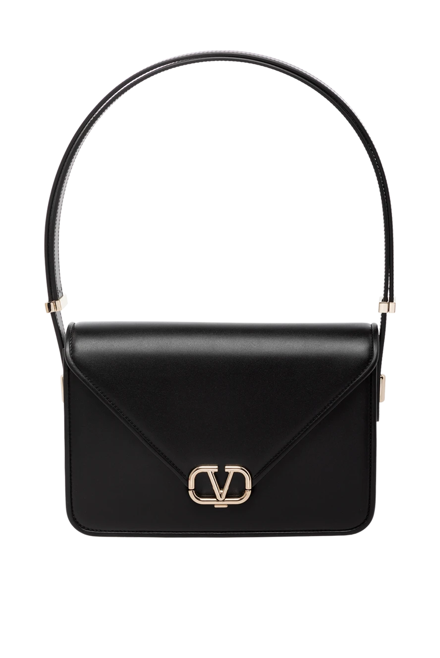 Valentino woman women's bag, black, made of genuine leather купить с ценами и фото 179271 - photo 1