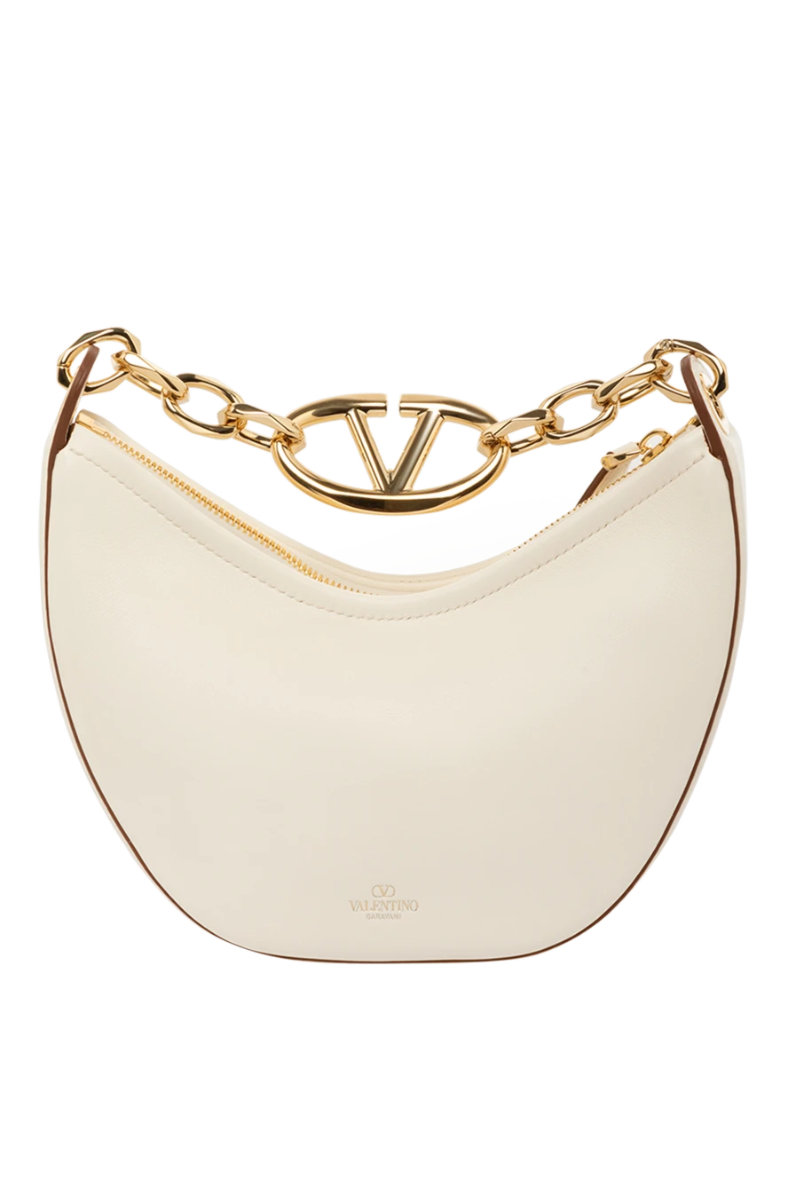 Valentino woman women's bag, white, made of genuine leather купить с ценами и фото 179273 - photo 1