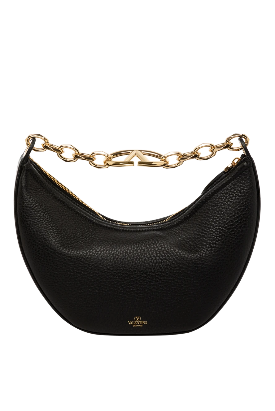 Valentino woman women's bag, black, made of genuine leather купить с ценами и фото 179275 - photo 1