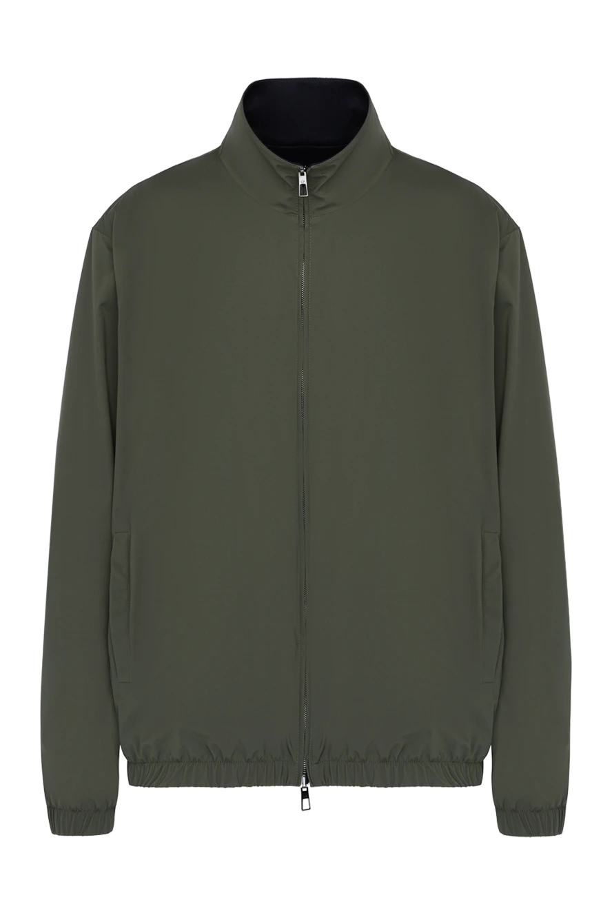 Loro Piana man men's green nylon jacket купить с ценами и фото 179290 - photo 1