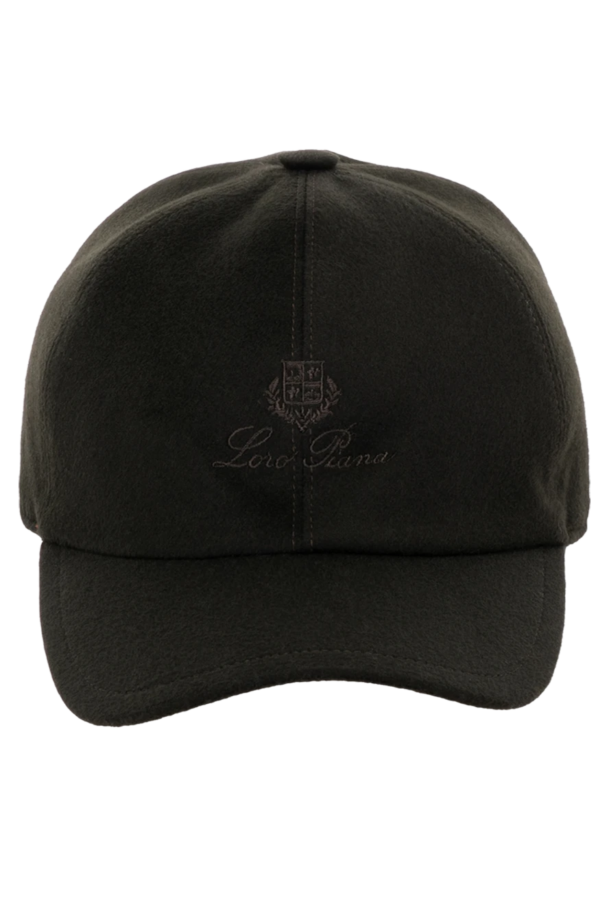 Loro Piana man men's black cashmere cap купить с ценами и фото 179308 - photo 1