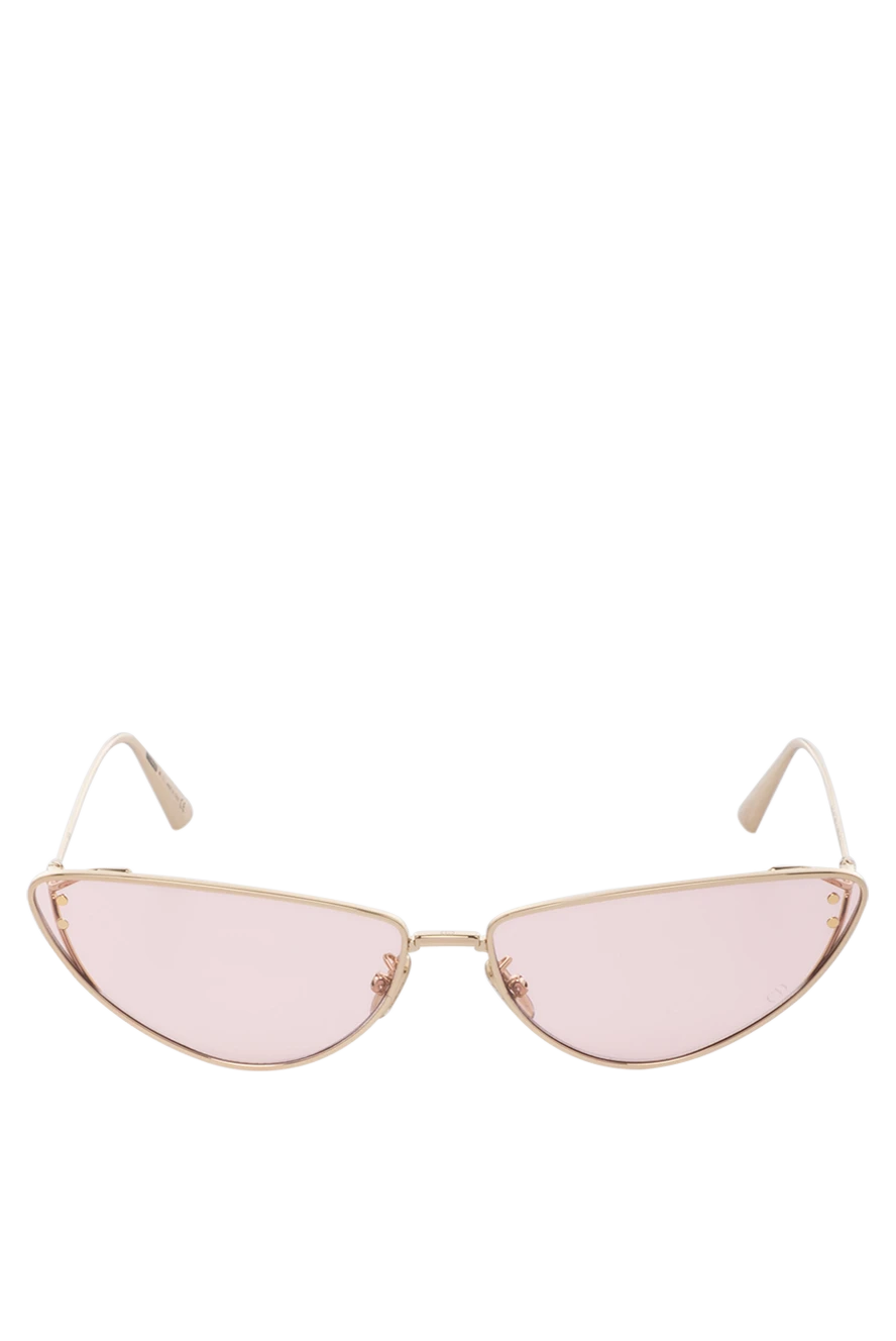 Dior woman sunglasses for women, yellow, metal купить с ценами и фото 179333 - photo 1