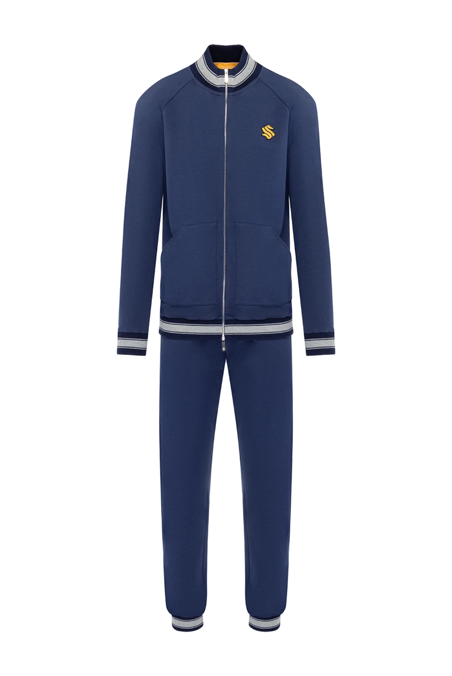 Svevo man men's blue walking suit made of polyamide and cotton купить с ценами и фото 179534 - photo 1