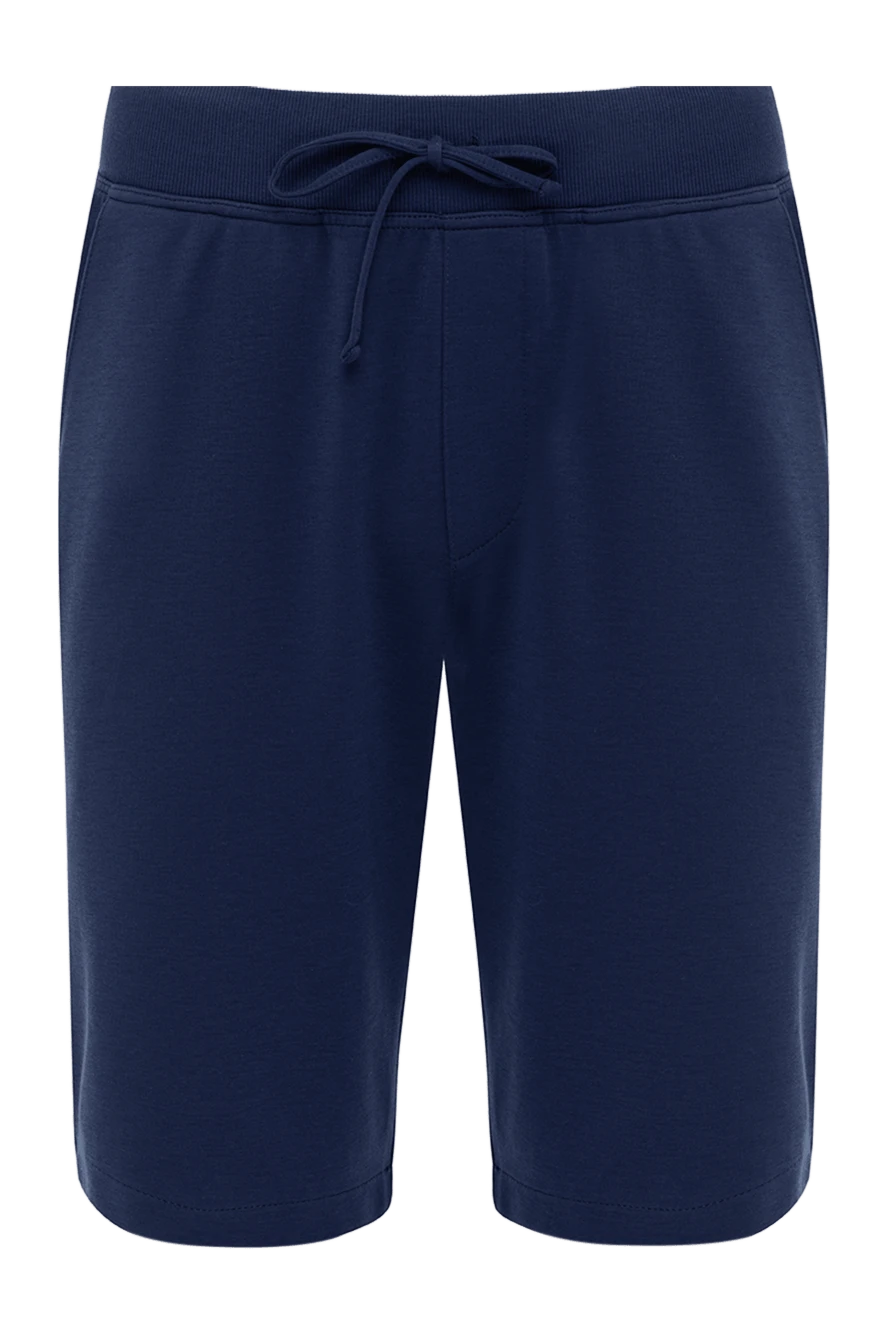 Svevo man blue men's shorts made of cotton and polyamide купить с ценами и фото 179556 - photo 1