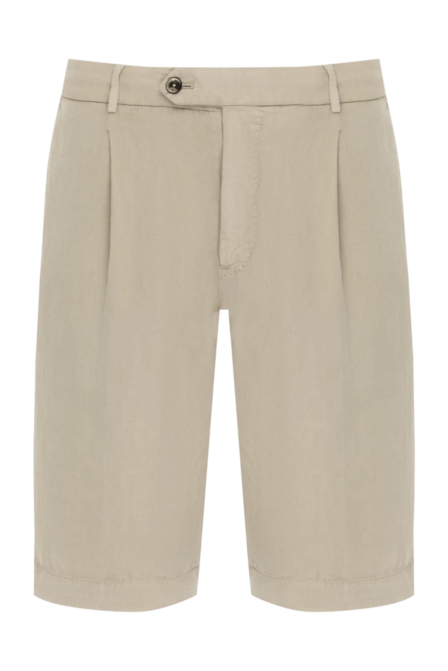 PT01 (Pantaloni Torino) man men's beige shorts купить с ценами и фото 179615 - photo 1