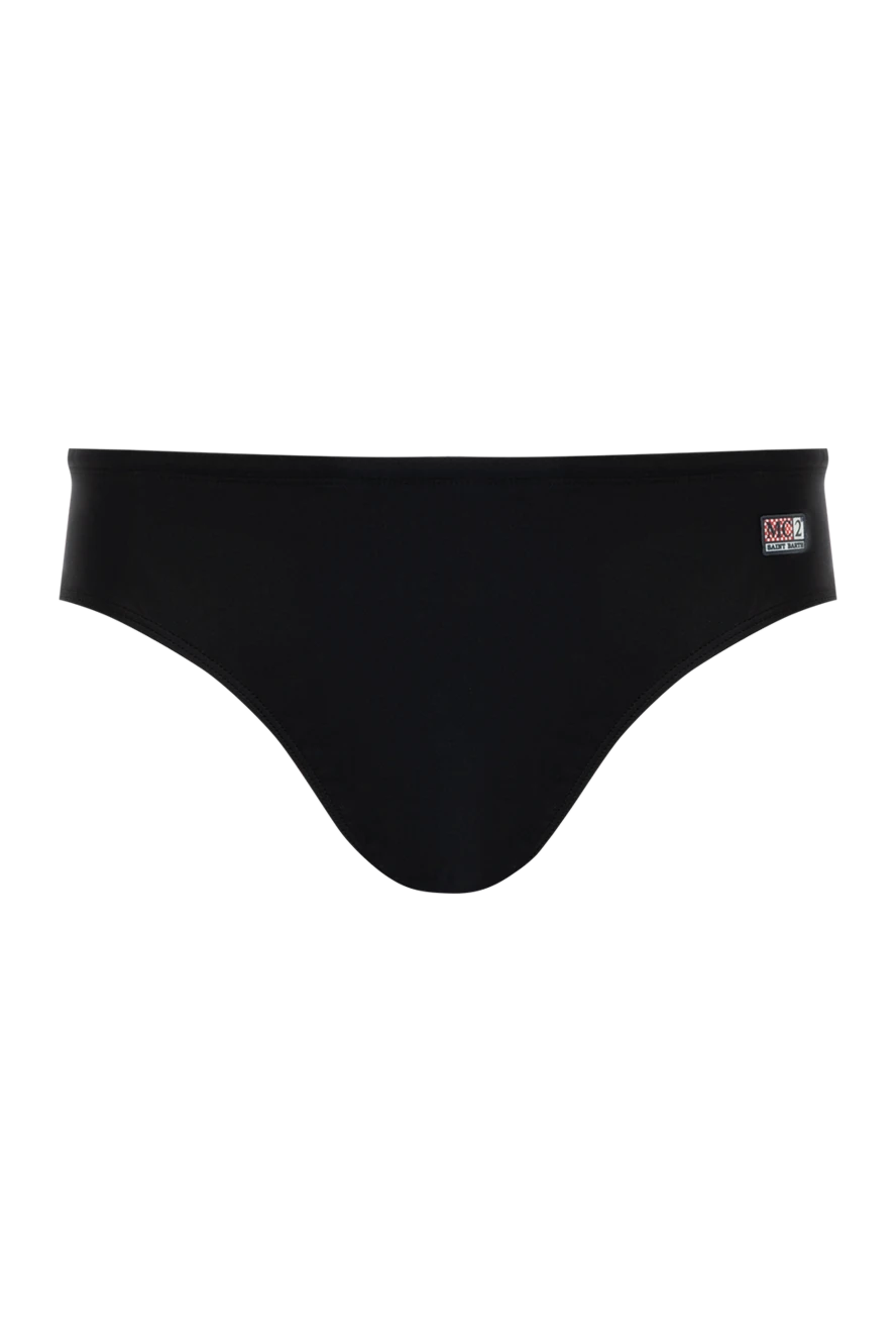 MC2 Saint Barth man men's black swimming trunks made of polyamide and elastane купить с ценами и фото 179658 - photo 1